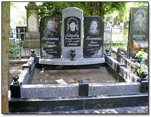 Памятники Цоколя, столы, лавки